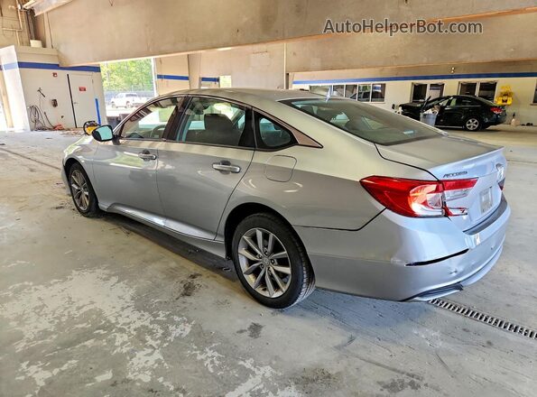 1HGCV1F11MA040660 2021 HONDA ACCORD Silver Задня ліва чверть