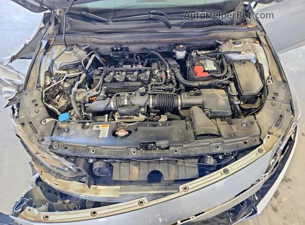 1HGCV1F11MA040660 2021 HONDA ACCORD Silver Вид задньої частини салону