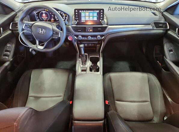 1HGCV1F11MA040660 2021 HONDA ACCORD Silver Вид панелі приладів