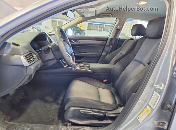 1HGCV1F11MA040660 2021 HONDA ACCORD Silver Вид салону спереду