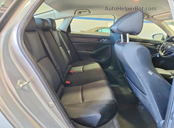 1HGCV1F11MA040660 2021 HONDA ACCORD Silver Вид задніх сидінь