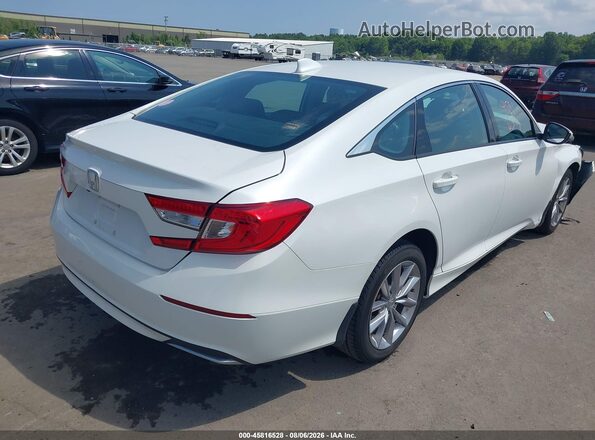 1HGCV1F11NA038621 2022 HONDA ACCORD White Задня права чверть