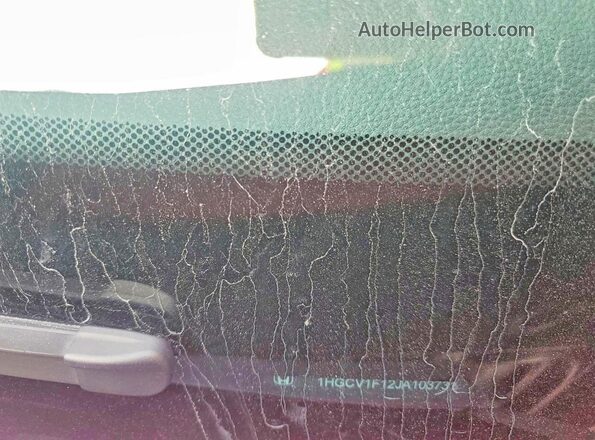 1HGCV1F12JA103731 2018 HONDA ACCORD Красный Вид подкапотного пространства