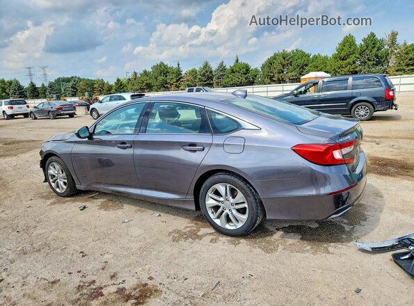 1HGCV1F12JA117788 2018 HONDA ACCORD Gray Հետևի ձախ