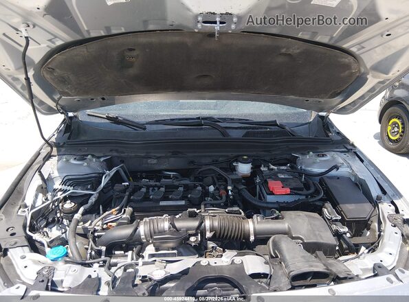 1HGCV1F12KA056833 2019 HONDA ACCORD Gray Widok z tyłu