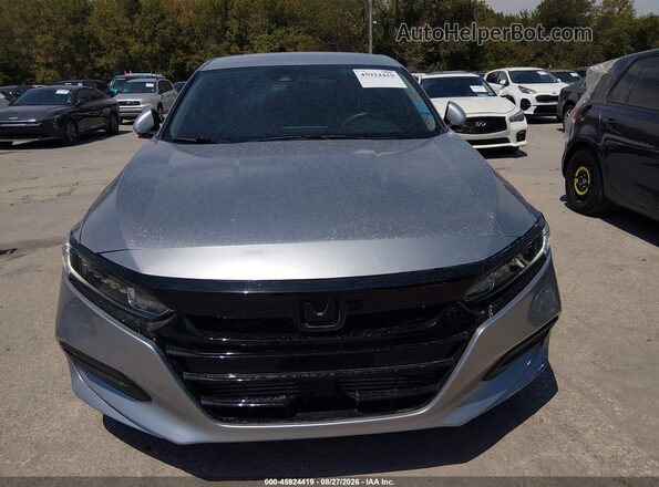 1HGCV1F12KA056833 2019 HONDA ACCORD Gray Widok z przodu