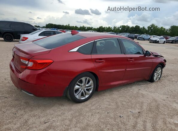 1HGCV1F12KA093767 2019 HONDA ACCORD Red Հետևի աջ