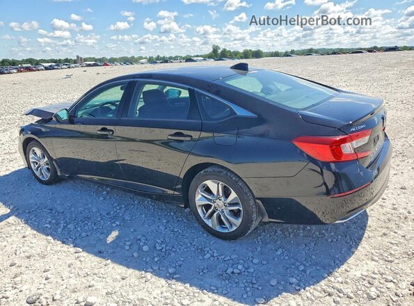 1HGCV1F12KA102256 2019 HONDA ACCORD Black Հետևի ձախ