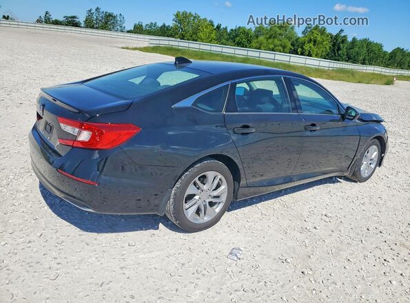 1HGCV1F12KA102256 2019 HONDA ACCORD Black Հետևի աջ