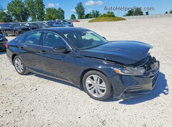 1HGCV1F12KA102256 2019 HONDA ACCORD Black Առջևի աջ
