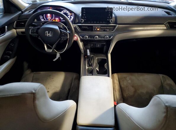 1HGCV1F12KA136150 2019 HONDA ACCORD Burgundy Widok zestawu wskaźników