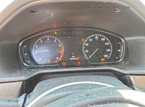 1HGCV1F12KA150999 2019 HONDA ACCORD Blue Widok zestawu wskaźników
