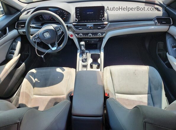 1HGCV1F12KA150999 2019 HONDA ACCORD Blue Widok deski rozdzielczej