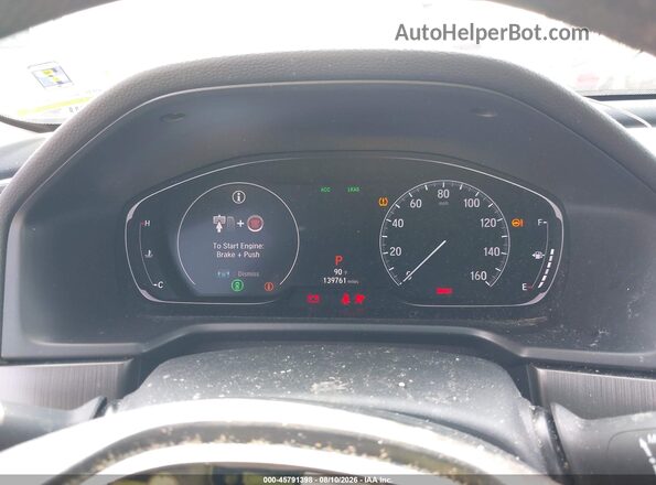 1HGCV1F12LA037698 2020 HONDA ACCORD Серебряный Вид задних сидений