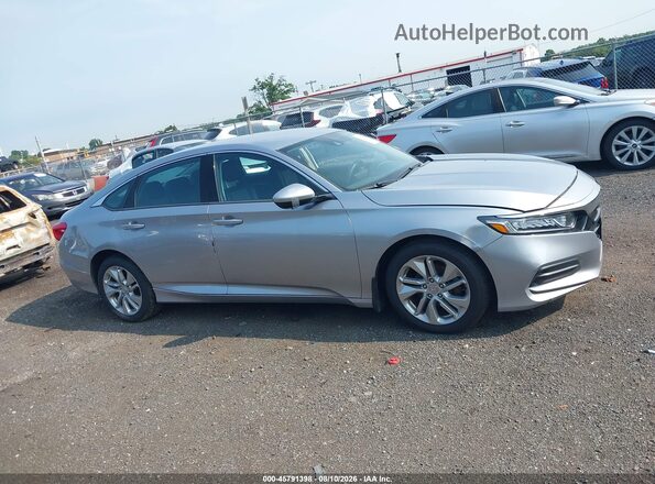 1HGCV1F12LA037698 2020 HONDA ACCORD Серебряный Вид задней части салона