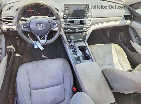 1HGCV1F12LA106874 2020 HONDA ACCORD Blue Вид панелі приладів