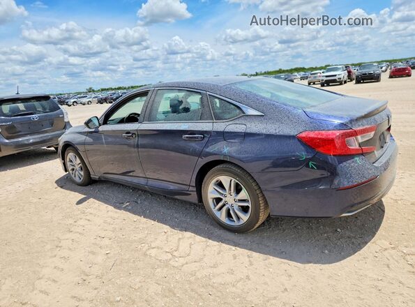 1HGCV1F12LA106874 2020 HONDA ACCORD Blue Задня ліва чверть