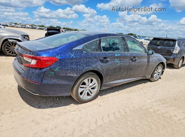 1HGCV1F12LA106874 2020 HONDA ACCORD Blue Задня права чверть
