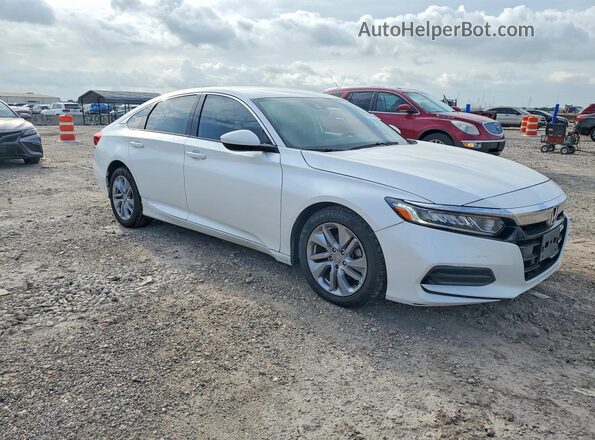 1HGCV1F12LA151894 2020 HONDA ACCORD White Передня права чверть