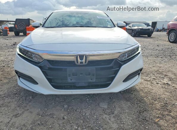 1HGCV1F12LA151894 2020 HONDA ACCORD White Вид спереду