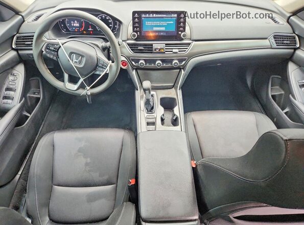 1HGCV1F12MA008882 2021 HONDA ACCORD Серый Вид панели приборов