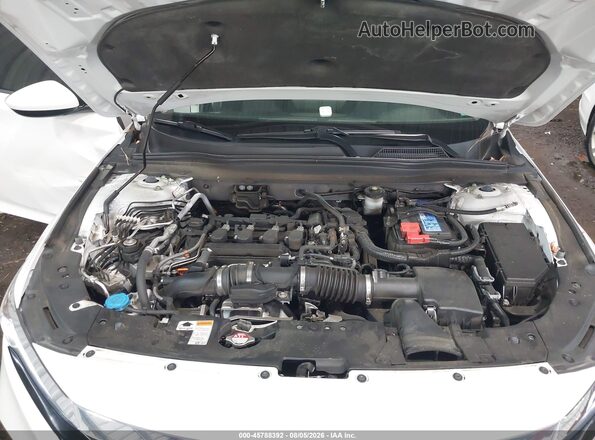 1HGCV1F12MA037623 2021 HONDA ACCORD White Вид ззаду