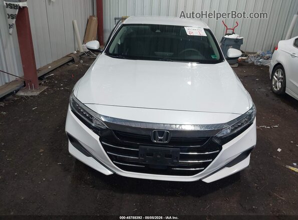 1HGCV1F12MA037623 2021 HONDA ACCORD White Вид щитка приладів
