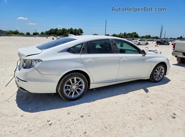 1HGCV1F12MA103930 2021 HONDA ACCORD White უკანა მარჯვენა