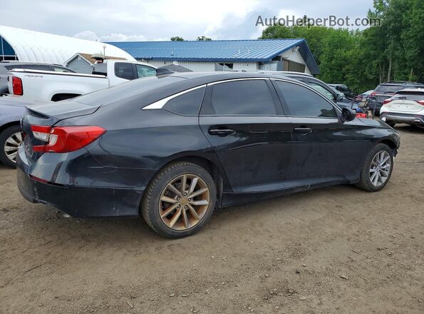 1HGCV1F12MA109016 2021 HONDA ACCORD Черный Задняя правая четверть