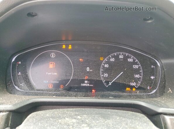 1HGCV1F12MA109016 2021 HONDA ACCORD Черный Вид щитка приборов