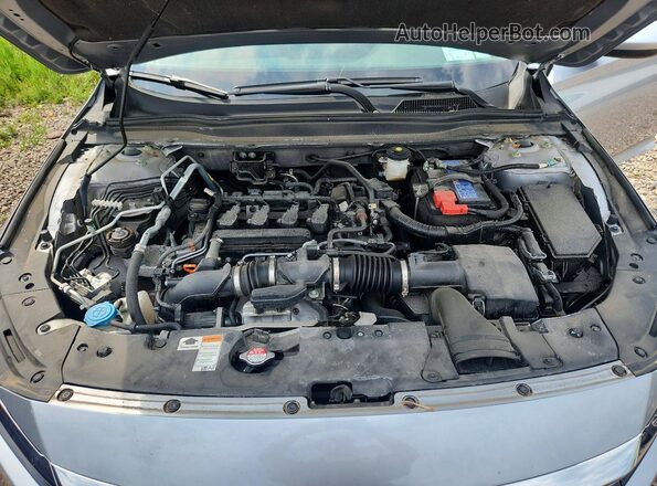 1HGCV1F12NA056190 2022 HONDA ACCORD Silver Սալոնի հետևի տեսք