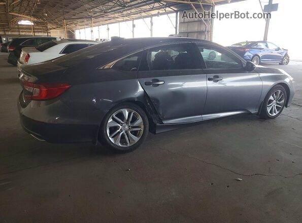 1HGCV1F13JA086311 2018 HONDA ACCORD Gray Rear right