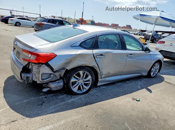 1HGCV1F13JA087930 2018 HONDA ACCORD Серебряный Задняя правая четверть