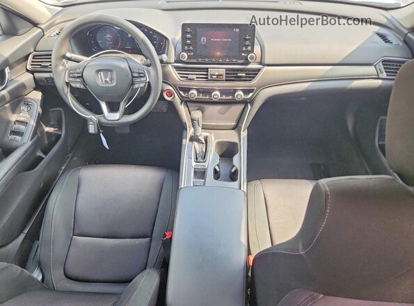 1HGCV1F13JA112308 2018 HONDA ACCORD White Vista del salpicadero