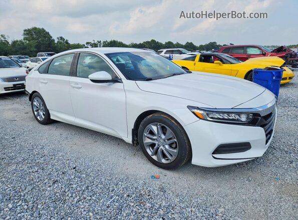 1HGCV1F13JA112308 2018 HONDA ACCORD White Delantero derecho