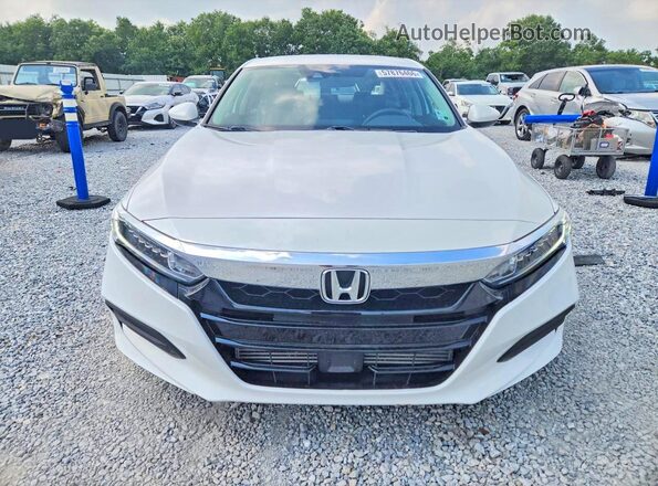 1HGCV1F13JA112308 2018 HONDA ACCORD White Vista frontal