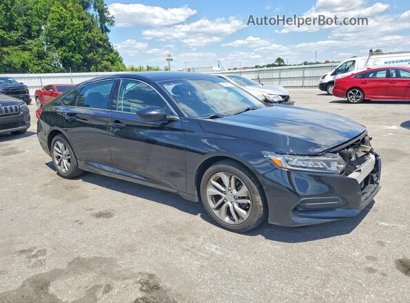 1HGCV1F13JA131117 2018 HONDA ACCORD Black Առջևի աջ