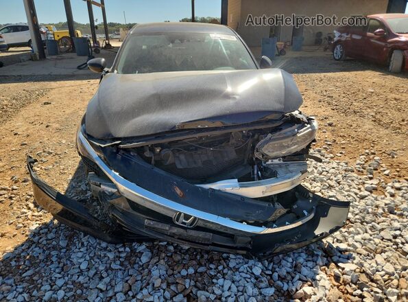 1HGCV1F13JA263374 2018 HONDA ACCORD Black Դիմացի տեսք