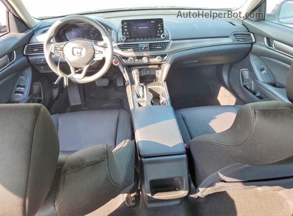 1HGCV1F13KA008046 2019 HONDA ACCORD Charcoal Vista del salpicadero