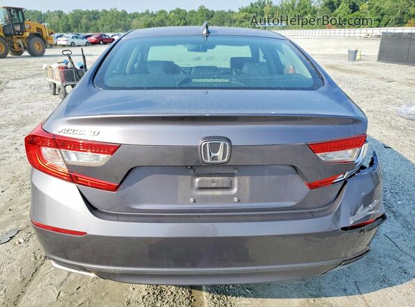 1HGCV1F13KA008046 2019 HONDA ACCORD Charcoal Vista trasera