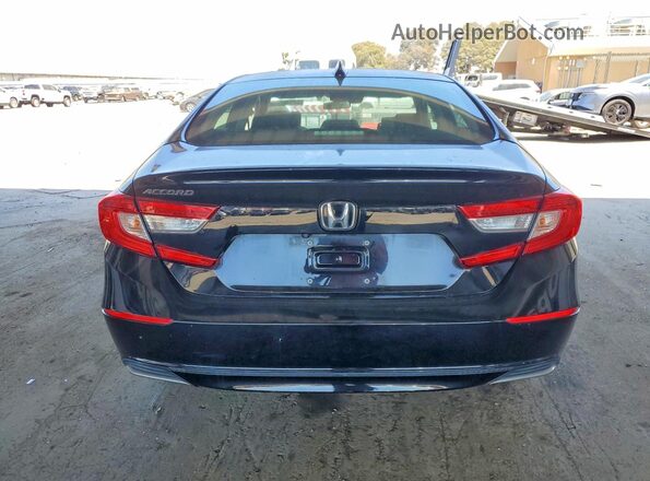 1HGCV1F13KA015935 2019 HONDA ACCORD Black Հետևի տեսք