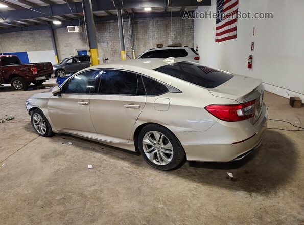 1HGCV1F13KA055965 2019 HONDA ACCORD Желто-коричневый Задняя левая четверть