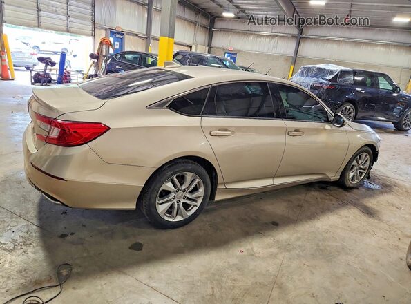 1HGCV1F13KA055965 2019 HONDA ACCORD Желто-коричневый Задняя правая четверть