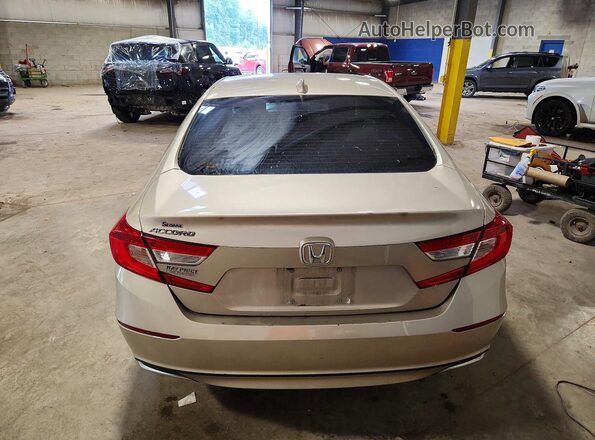 1HGCV1F13KA055965 2019 HONDA ACCORD Желто-коричневый Вид сзади