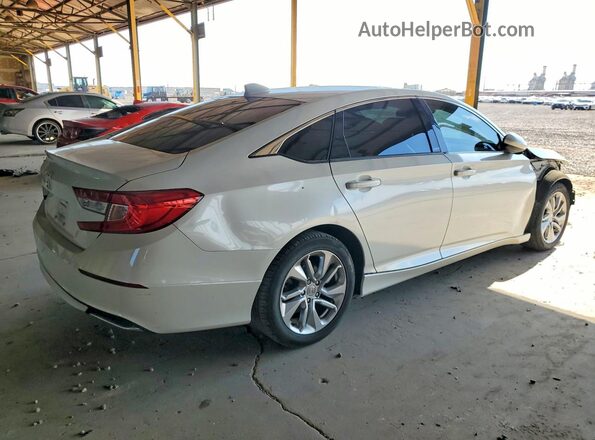 1HGCV1F13KA084589 2019 HONDA ACCORD White Tył prawy