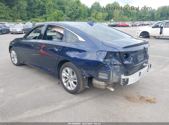 1HGCV1F13KA141633 2019 HONDA ACCORD Blue უკანა მარცხენა