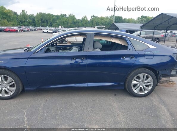 1HGCV1F13KA141633 2019 HONDA ACCORD Blue 