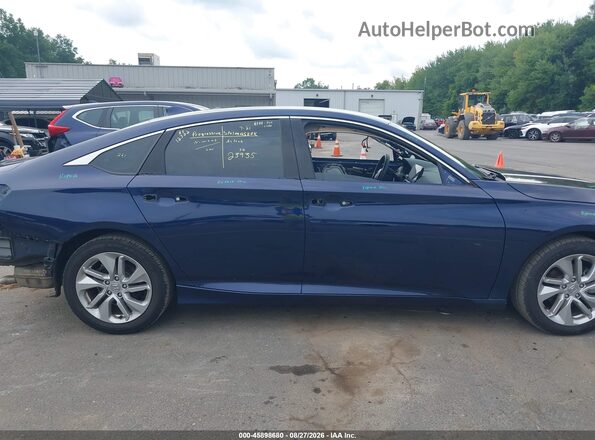 1HGCV1F13KA141633 2019 HONDA ACCORD Blue სალონის 360-გრადუსიანი ხედი