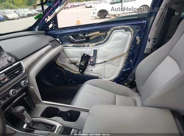 1HGCV1F13KA141633 2019 HONDA ACCORD Blue 