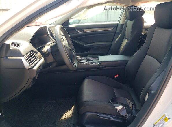 1HGCV1F13LA078681 2020 HONDA ACCORD White Widok wnętrza z przodu